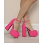 Barbie Casual Heel - Hot Pink Pu