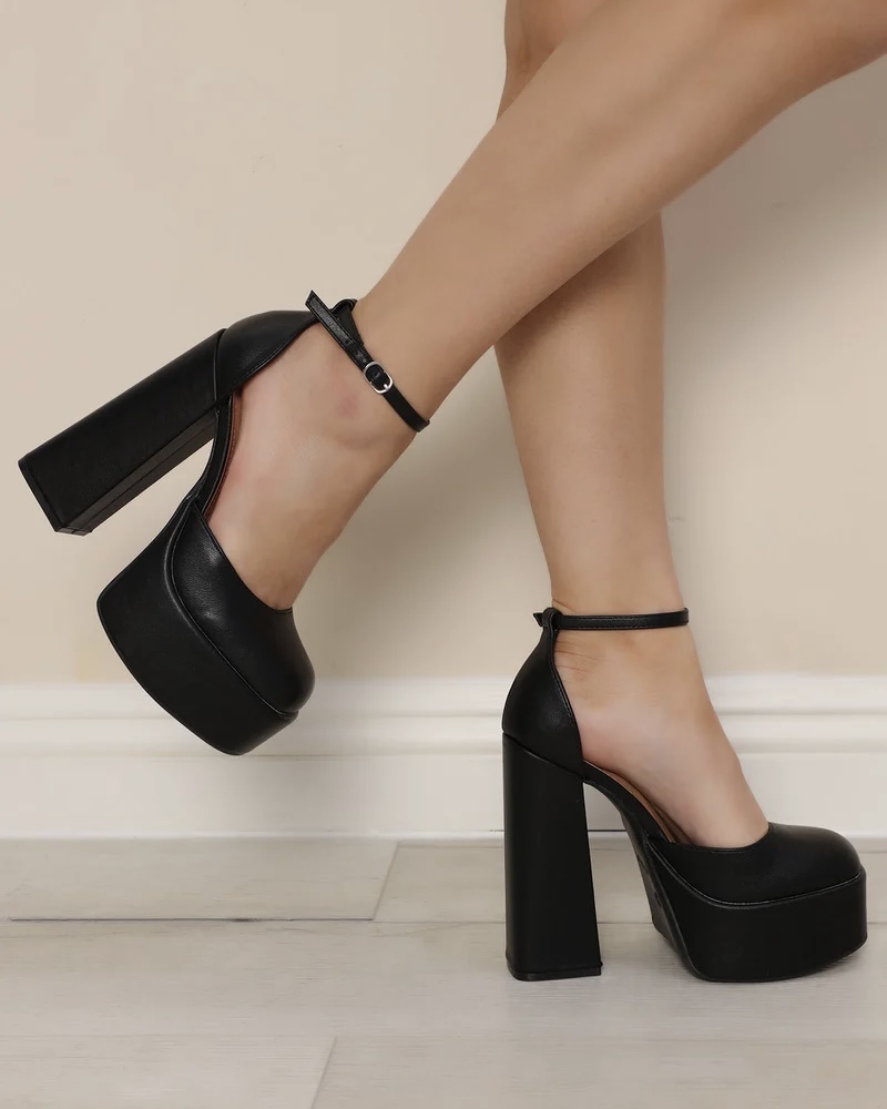 Chanel Cap Toe Slingback Goatskin Leather Grosgrain Heels – Recess