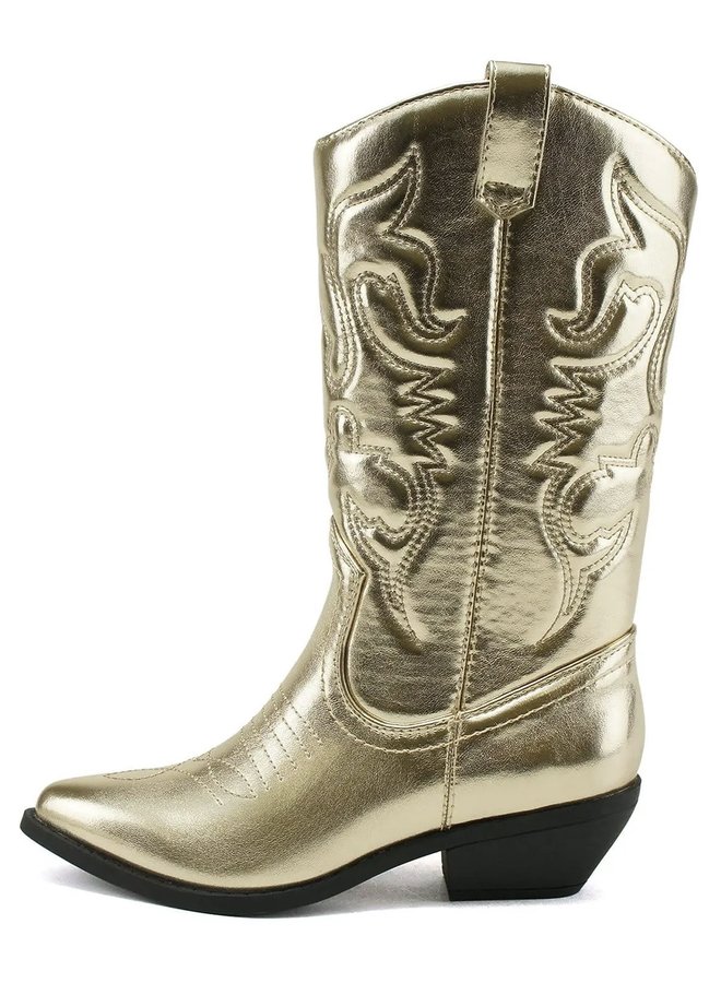 Dallas Cowboy Boot - Gold