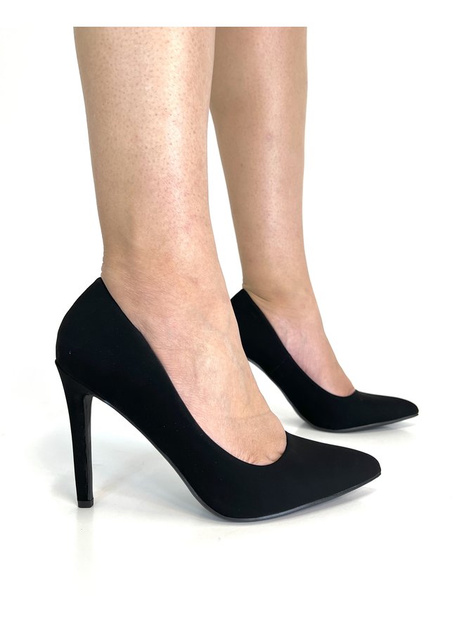 Cindy - Black Nubuck