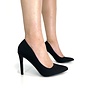Cindy Casual Heel - Black Nubuck