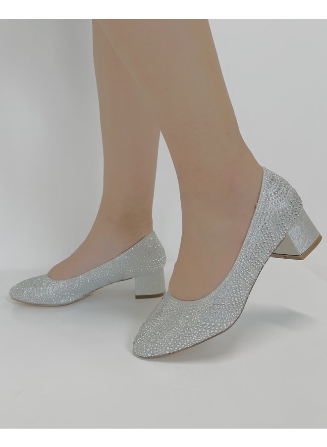Olivia w - Silver Sparkle
