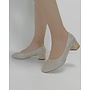 Olivia w Dressy Heel - Nude Sparkle