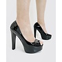 Nicole Dressy Heel - Black Patent