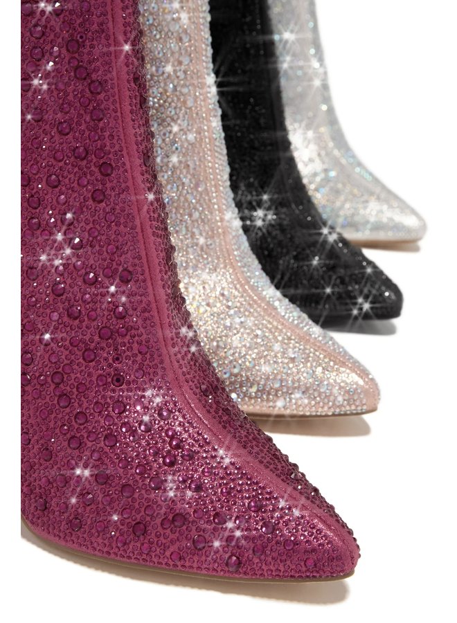 Runway Dressy Boots - Fuchsia