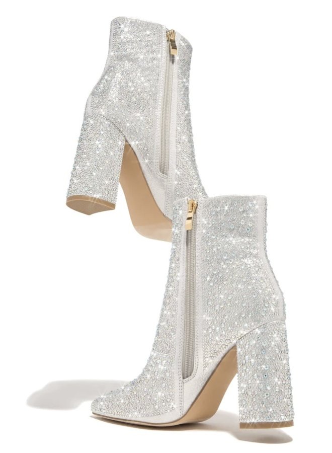Runway Dressy Boots - Silver