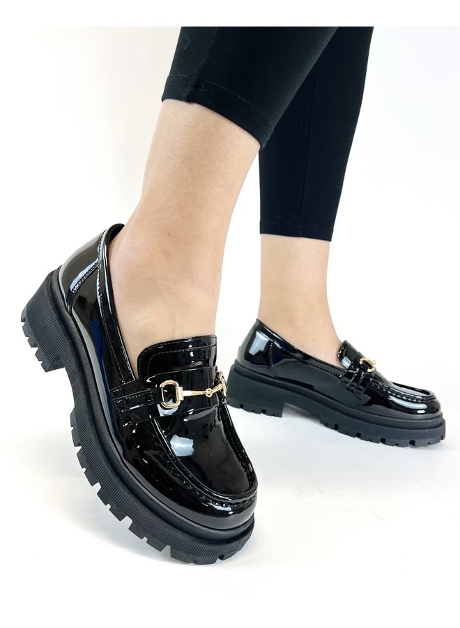Zola-22  Black Patent