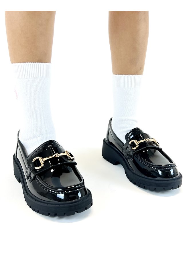 Zola Kids Boots - Black Patent