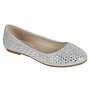 Sabina Dressy Flat - Silver