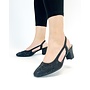 Gloria-28w Dressy Heel - Black Shimmer
