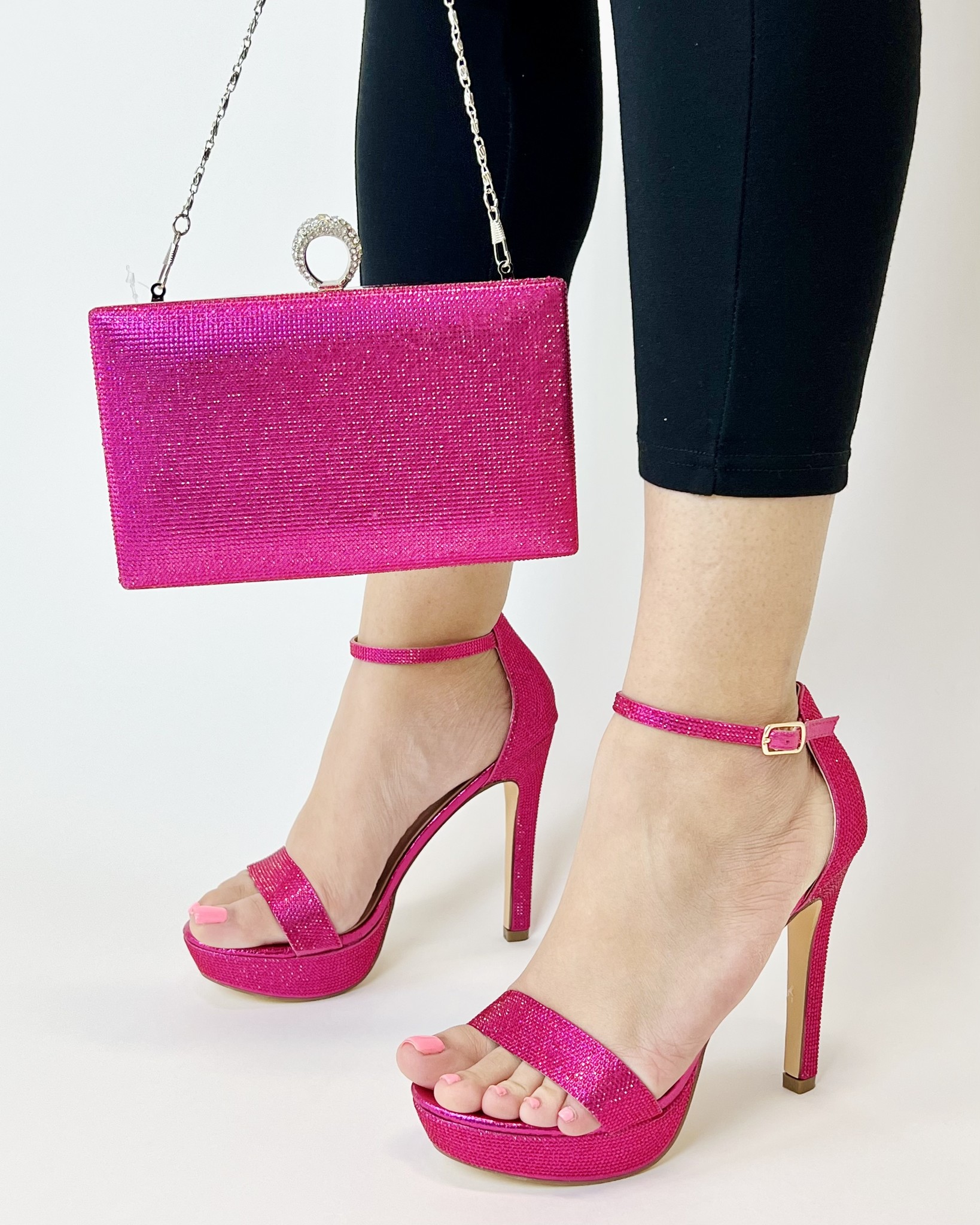 Waves Pink Heel Slip On Sandal for Women
