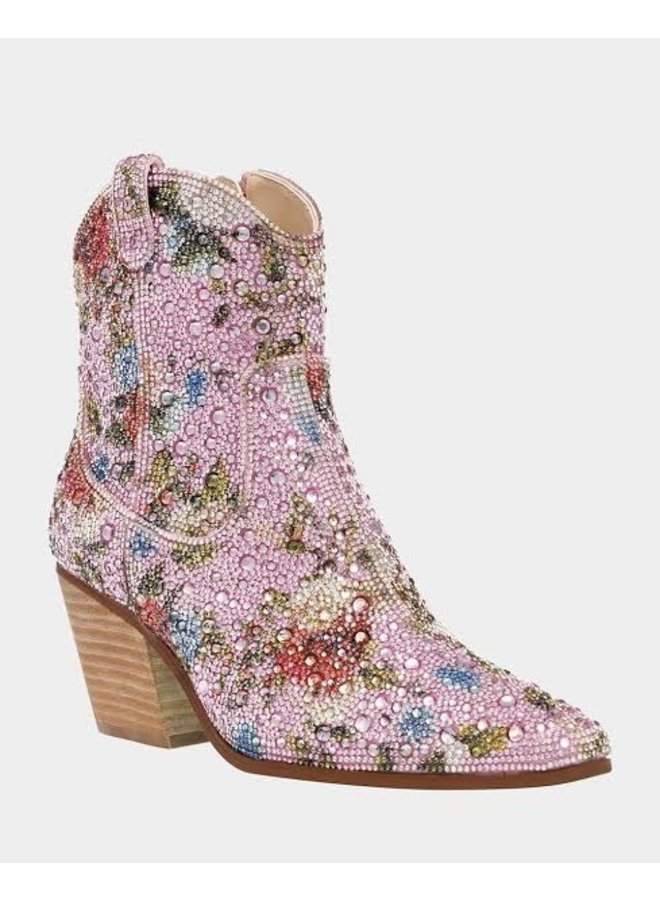 Sb-Divaf Dressy Boots - Floral Multi