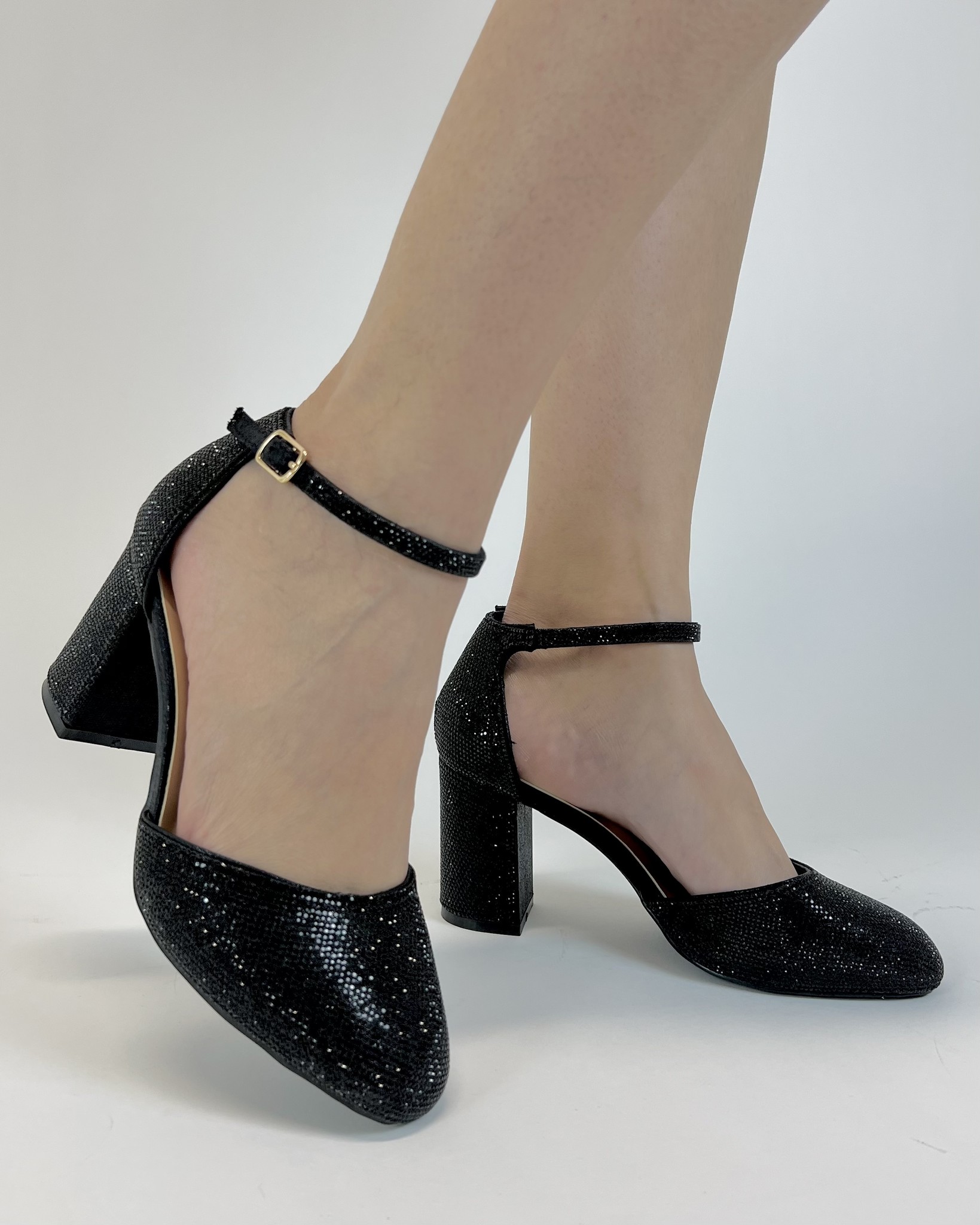 Womens Black Block Heels – Marc Loire