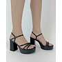 Strikeout-17 Casual Heel - Black