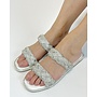 Maddy Kayra Flat Sandal - White