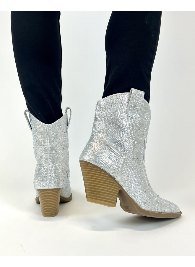 River-01 Dressy Boots - Silver