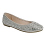 Mariana-25 Dressy Flat - Silver