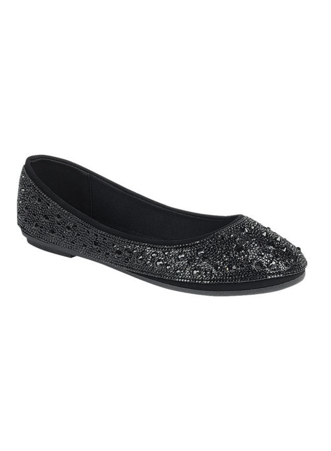 Mariana-25 Dressy Flat - Charcoal