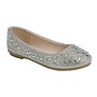 Mariana-25k Girls Flats - Silver