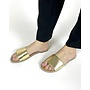 Taka-1 Flat Sandals - Gold Pu