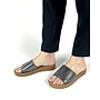 Marlee-2 Flat Sandals - Black Pu