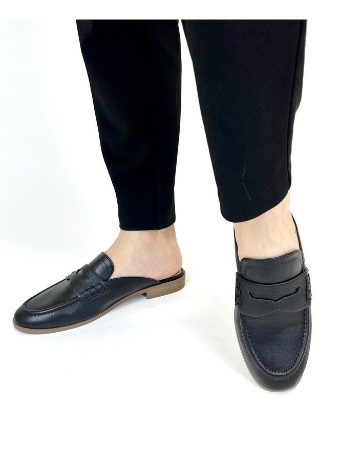 Perks Casual Flat - Black Pu