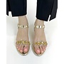 Glare-12 Wedge Sandal - Gold