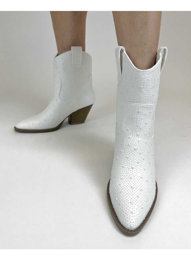 River-01 Dressy Boots - Ivory