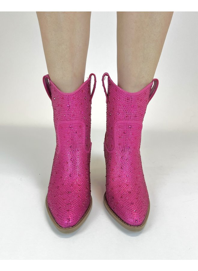 River-01 Dressy Boots - Fuchsia