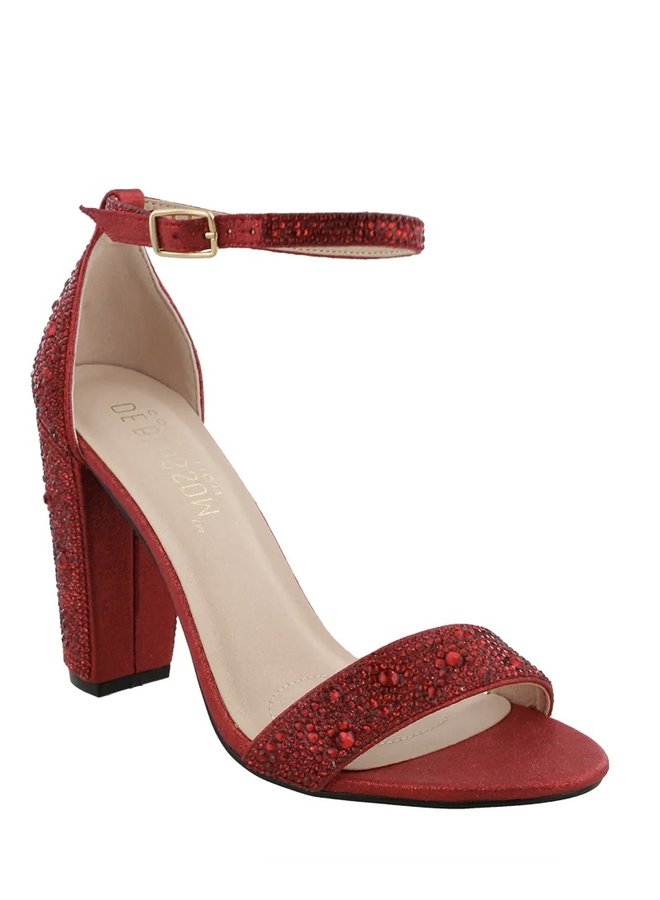 Celina-29A Dressy Heel - Red