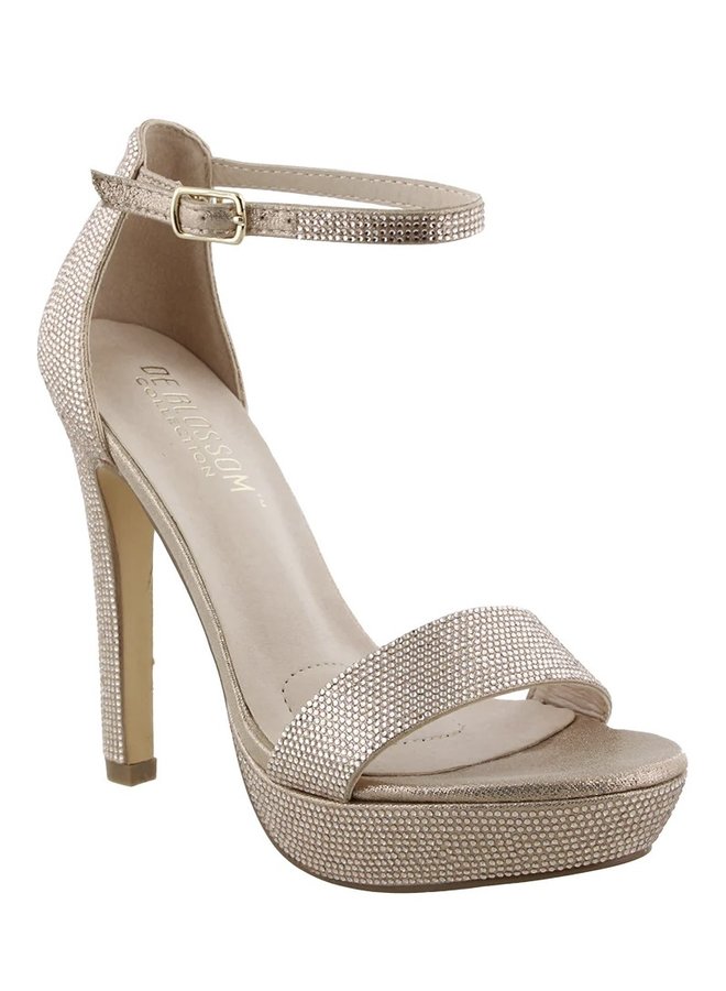 Claire-13 Dressy Heel - Rose Gold