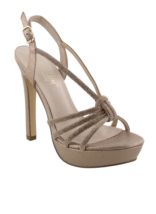 Claire Dressy Heel - Rose Gold