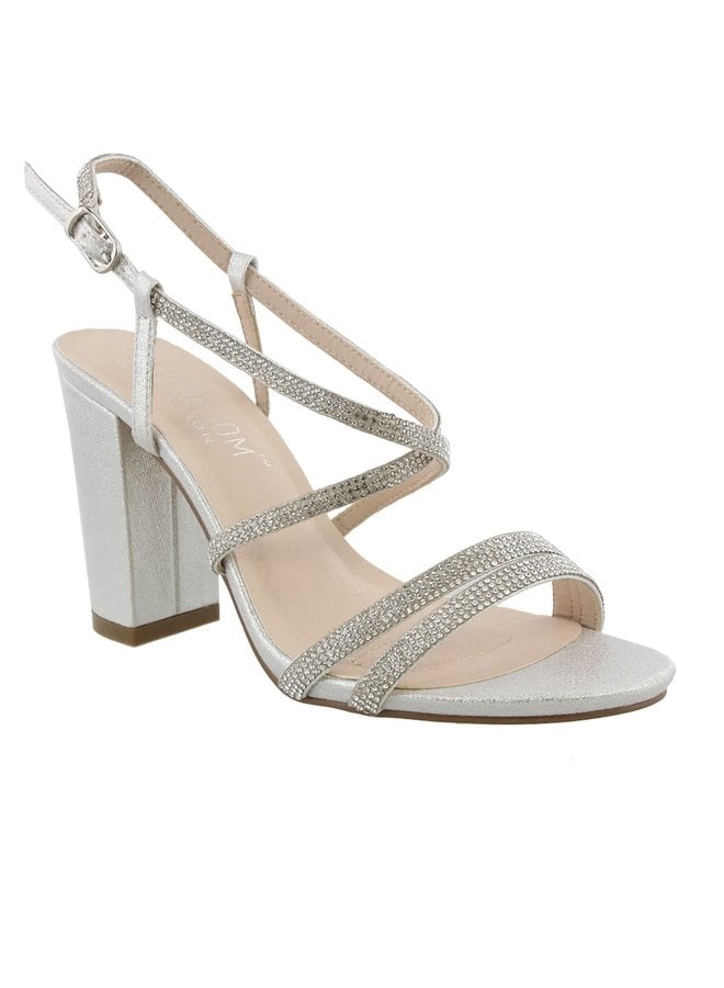 Yetta-7 Dressy Heel - Silver