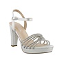 Amara-20 Dressy Heel - Silver Shimmer