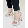 Claire-13 Dressy Heel - Silver
