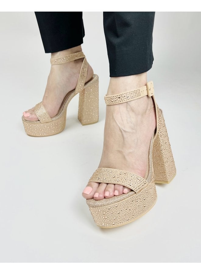 Jonay-9 Dressy Heels - Champagne