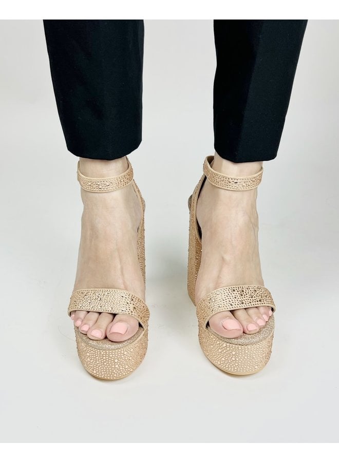 Jonay-9 Dressy Heels - Champagne