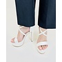 Flora-18 Dressy Heel - White Pu