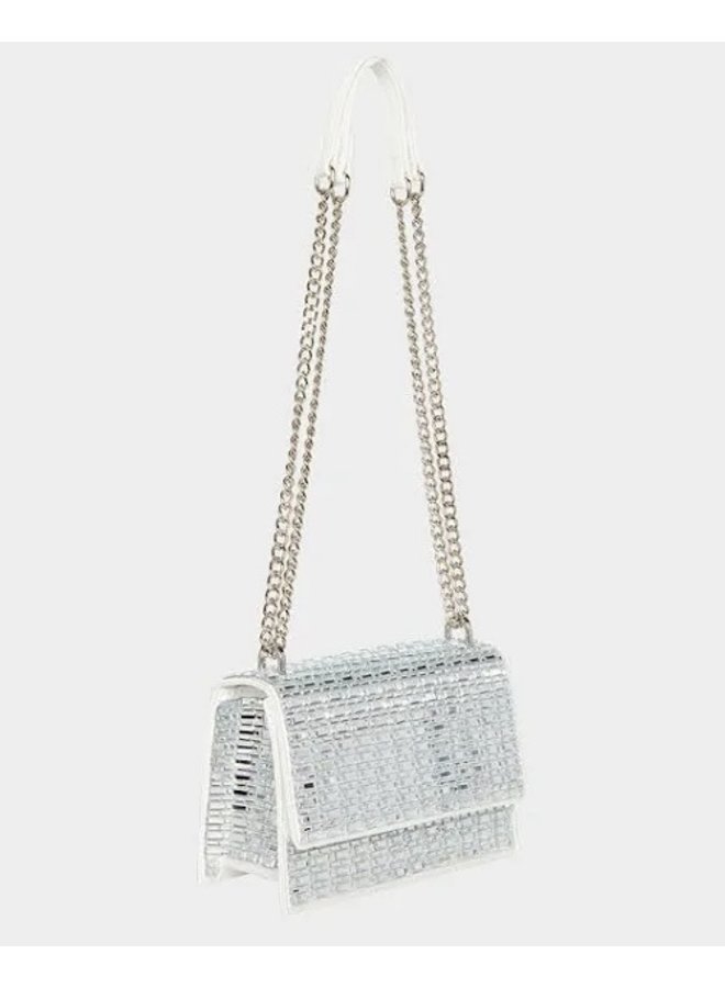 Shine On Convertible Flap Bag