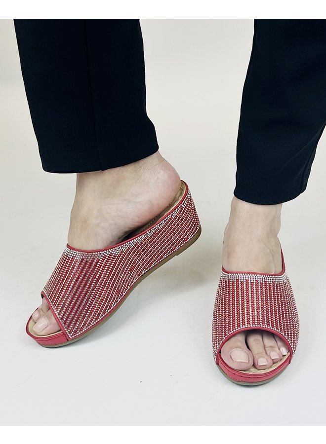 DW3025 Dressy Sandal - Red