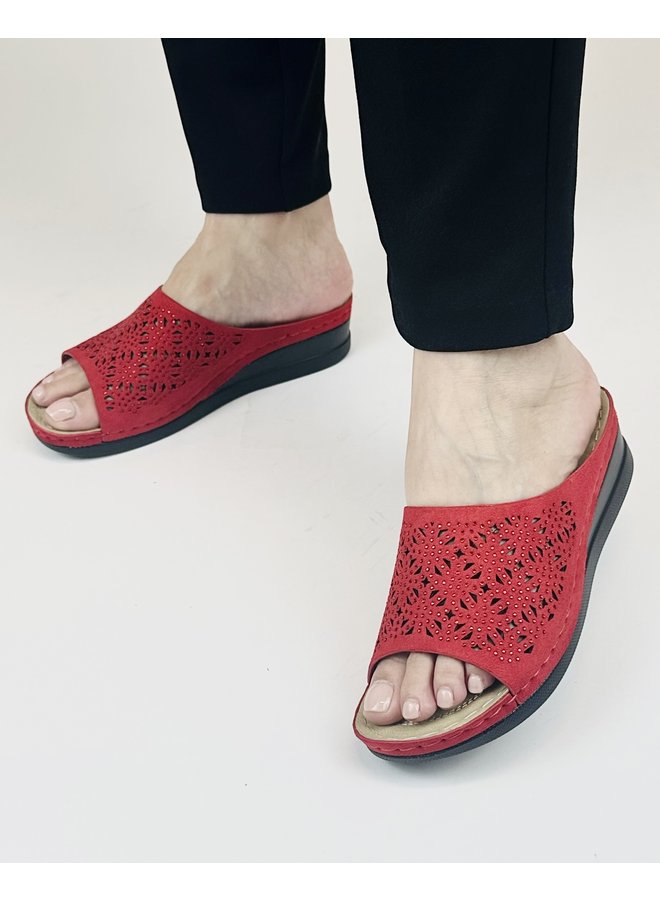 DW9559 Dressy Sandal - Red