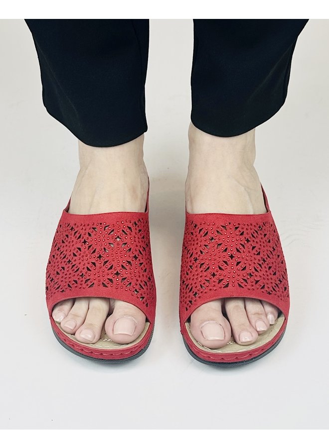 DW9559 Dressy Sandal - Red