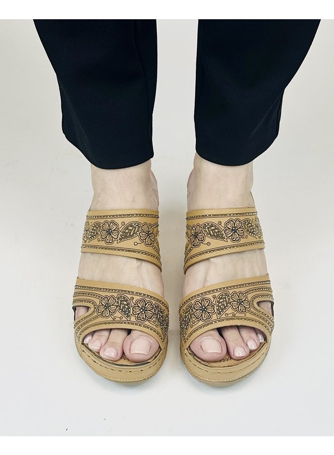 DW3005 Dressy Sandal - Natural
