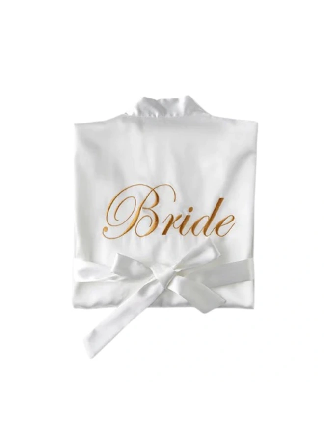 Bridal Robe - White