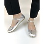 Costa-1 Casual Flat - Silver Metallic