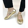 Costa-1 Casual Flat - Gold Metallic