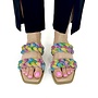 Mana Flat Sandals - Rainbow