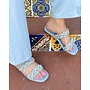 Maddy Flat Sandal - Denim