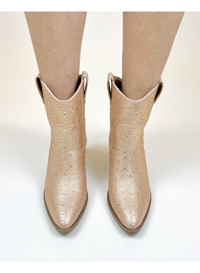 River-01 Dressy Boots - Rose Gold