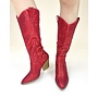 River-11 Dressy Boots - Red